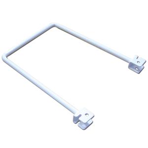 150mm Spring Book End - White - 1 Pair
